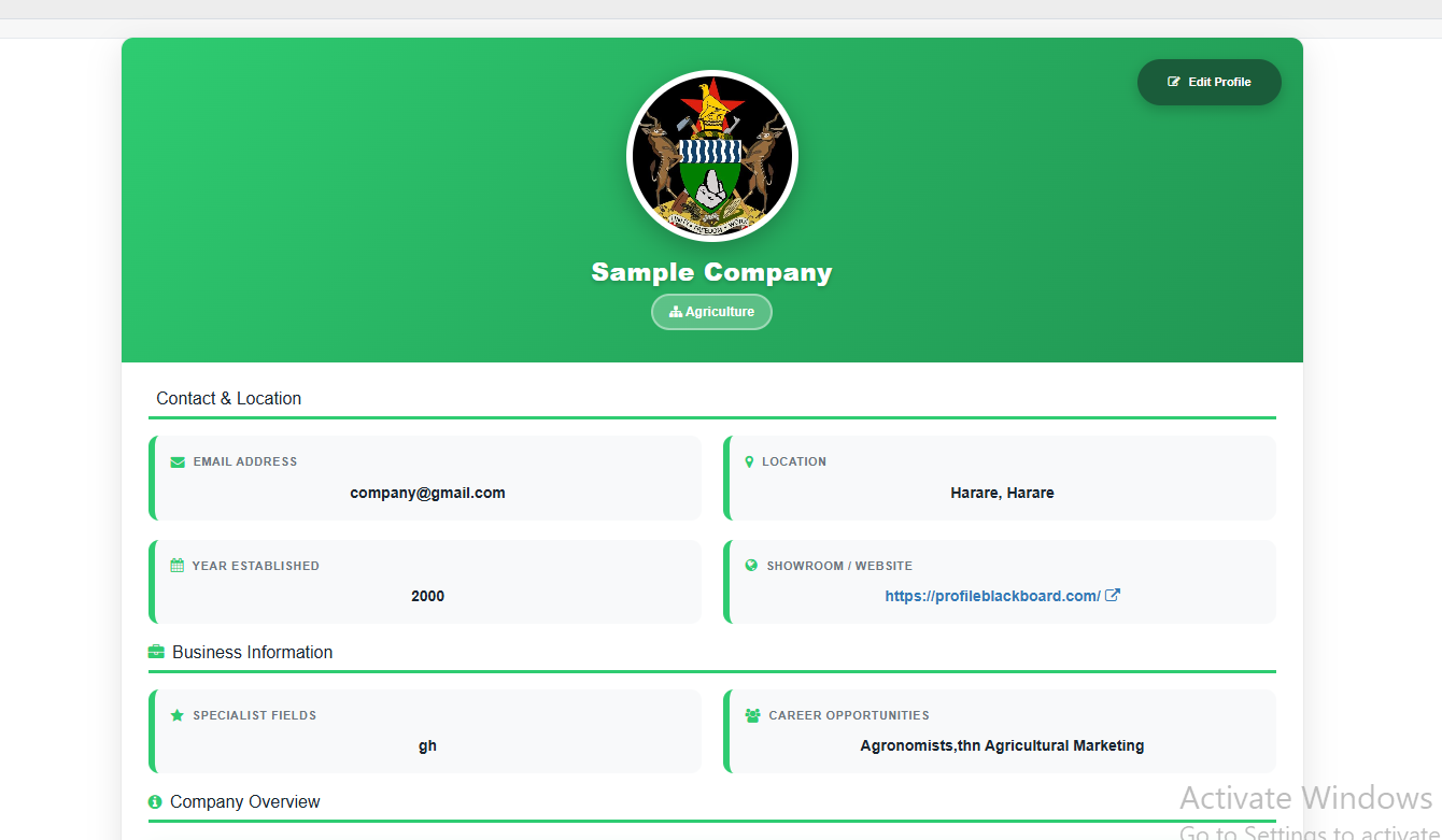 Sample Company